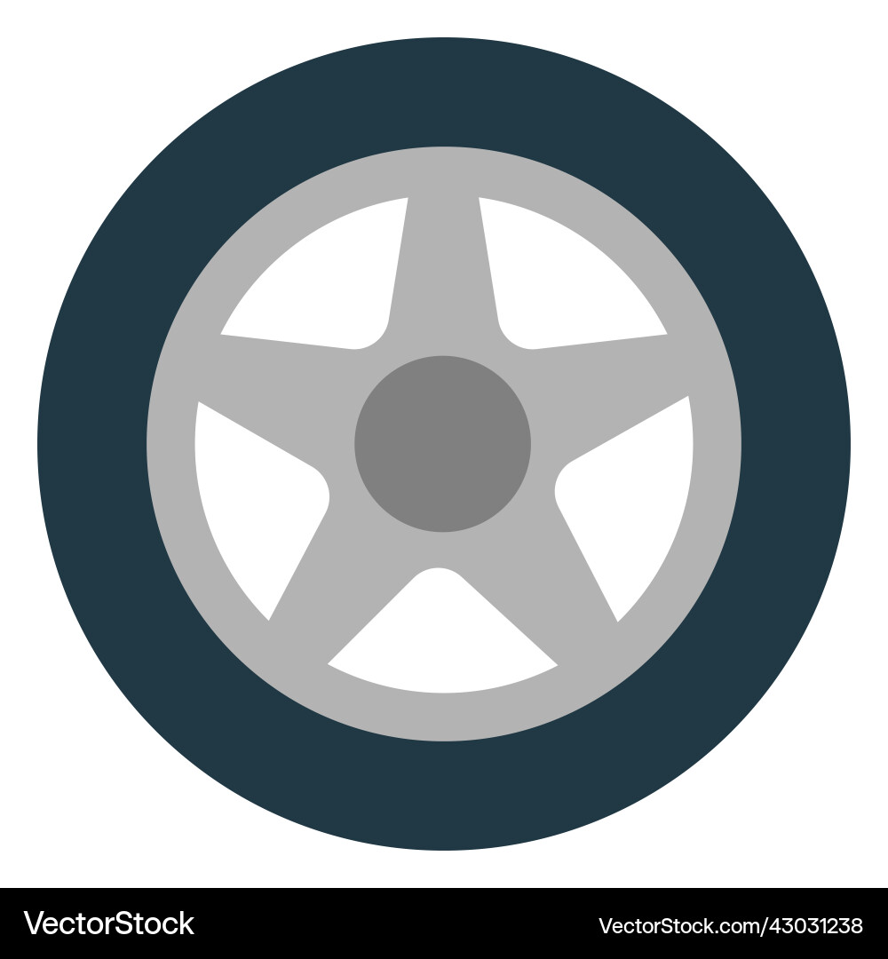 Motorrad flach Motorrad flach vektorbild