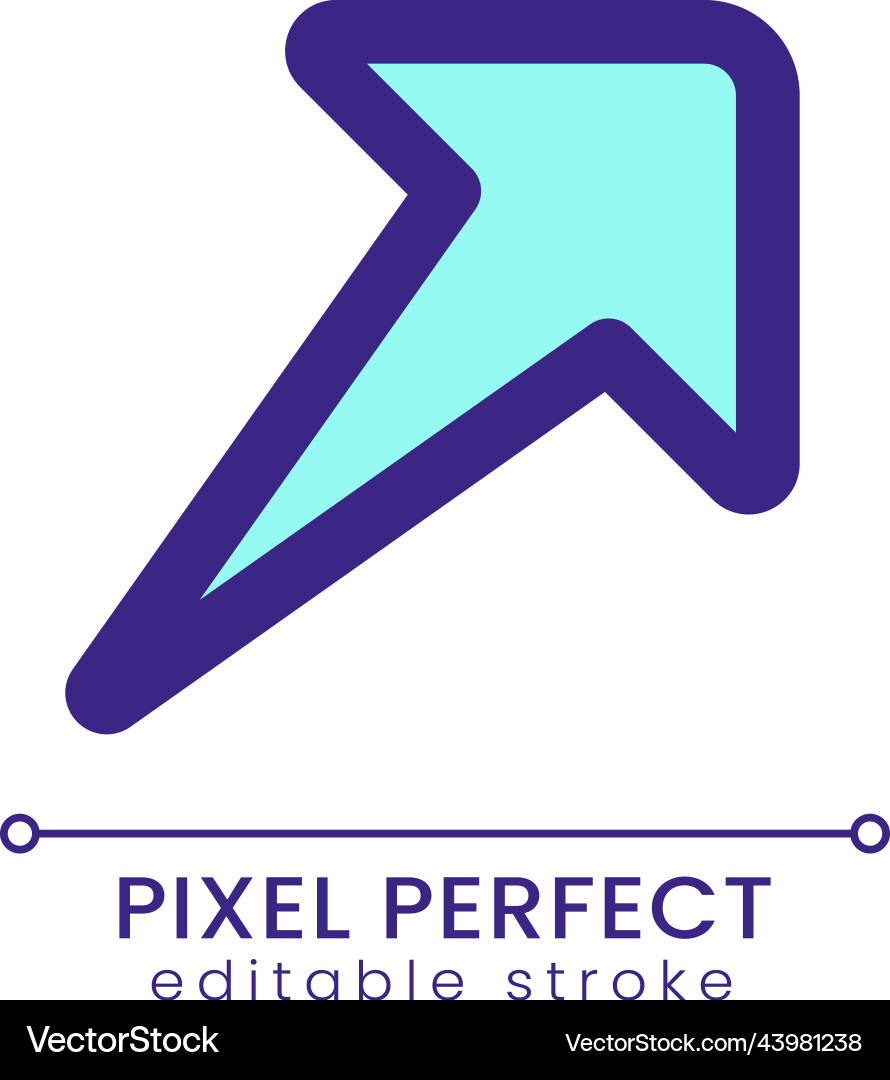 Send message pixel perfect rgb color ui icon Send message pixel perfect rgb color ui icon vector image