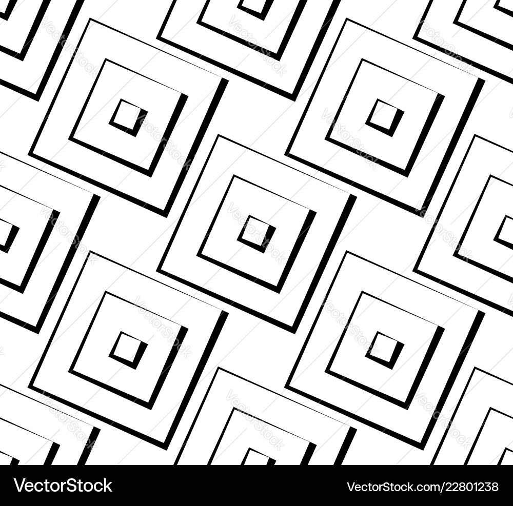 Square pattern series seamlessly repeatable Vector Image