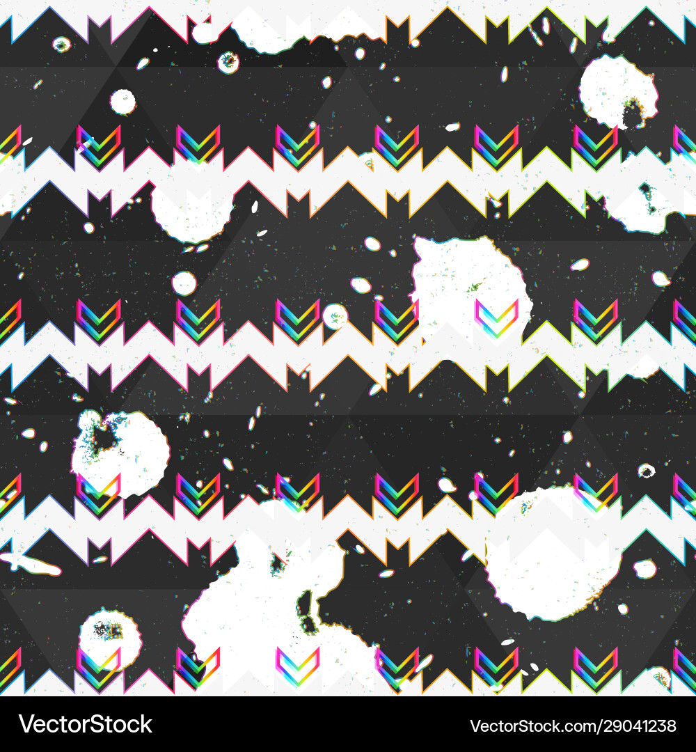 White spot seamless pattern with colored texture White spot seamless pattern with colored texture vector image