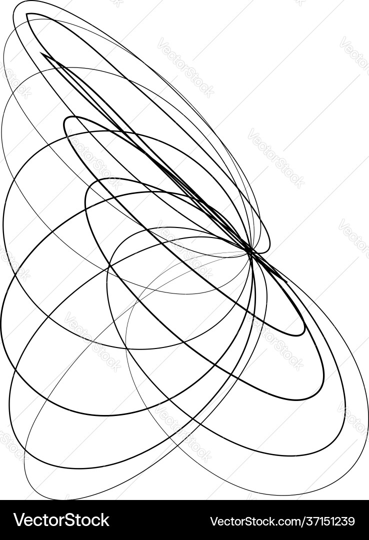 Abstract geometric lineart lines design element Abstract geometric lineart lines design element vector image