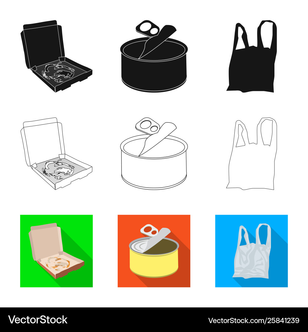 Design dump and sort icon collection Vector Image