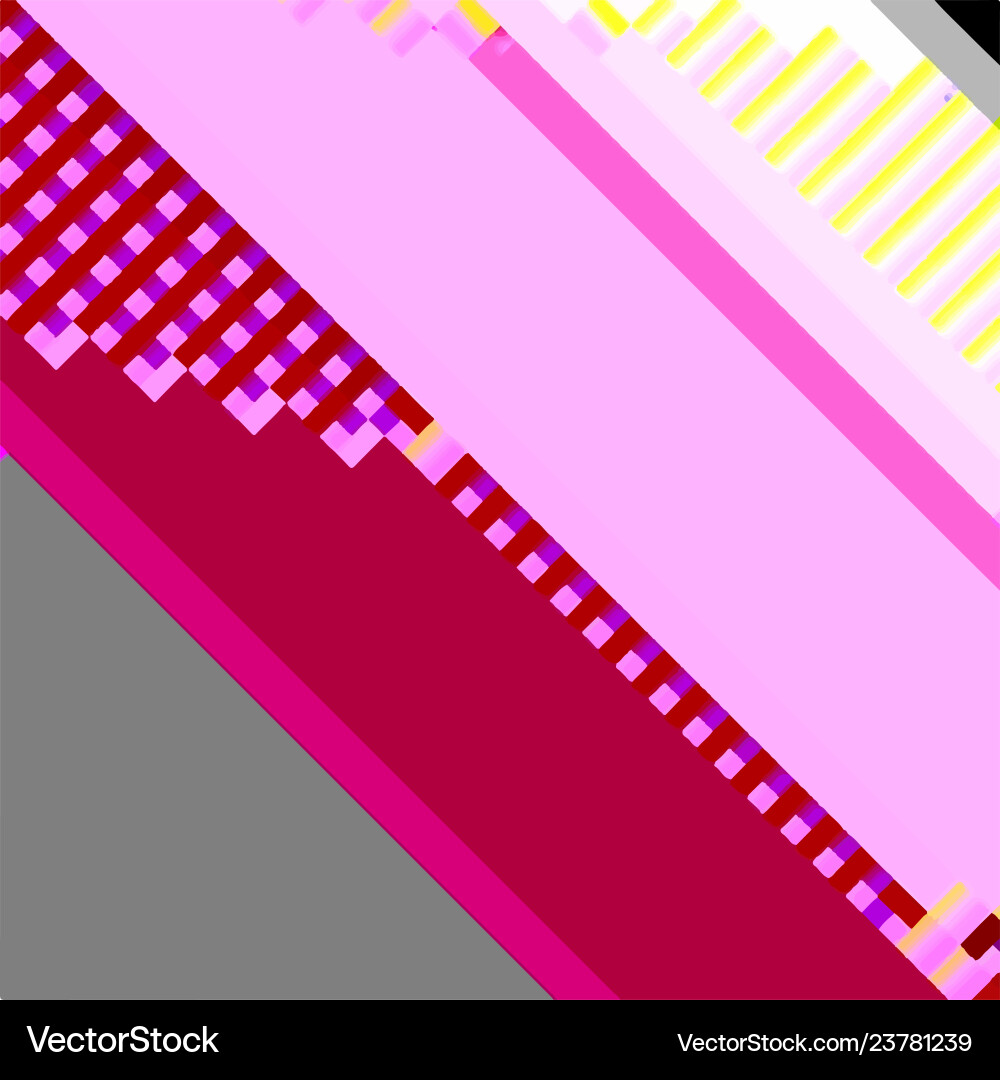 Diagonal glitched background Diagonal glitched background vector image