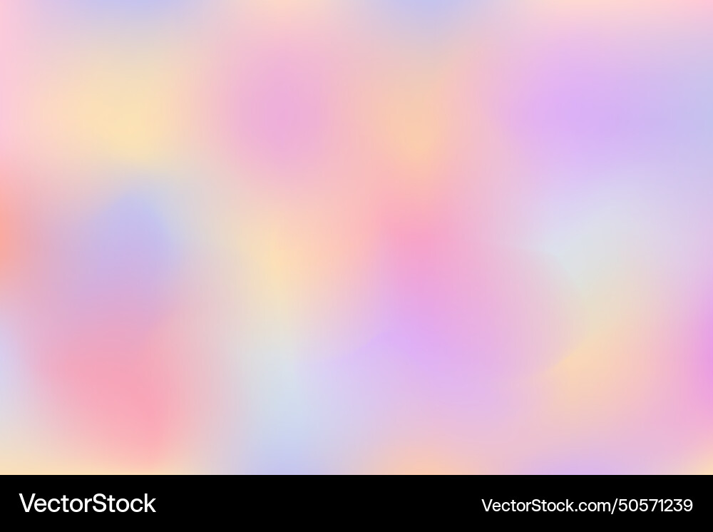 Gradient multicolor background with soft blur vector image