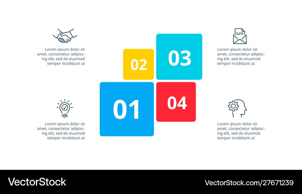 Infographic Elements - Presentation Slides vector image