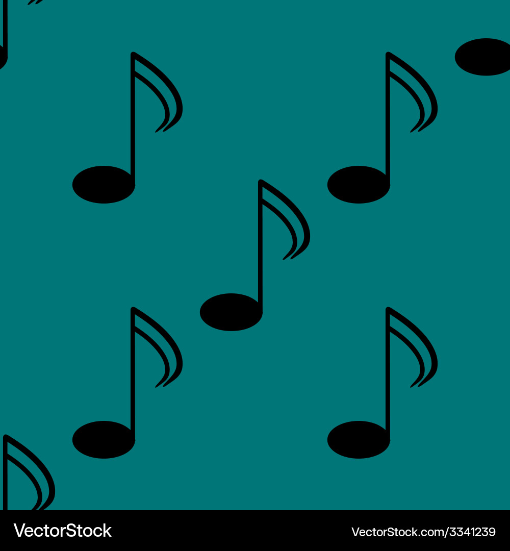 Music elements notes web icon flat design seamless – Royalty-Free ...