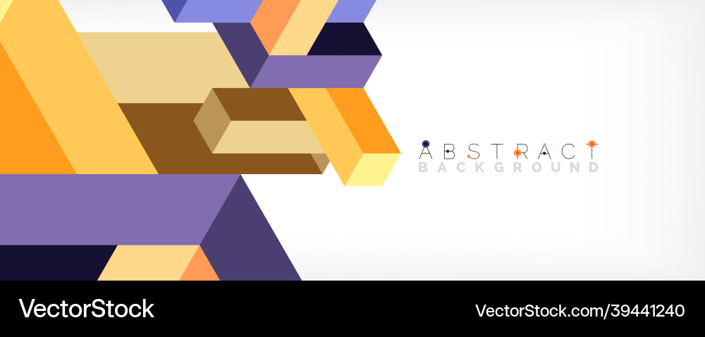 Abstract background 3d cubes cubic elements Abstract background 3d cubes cubic elements vector image
