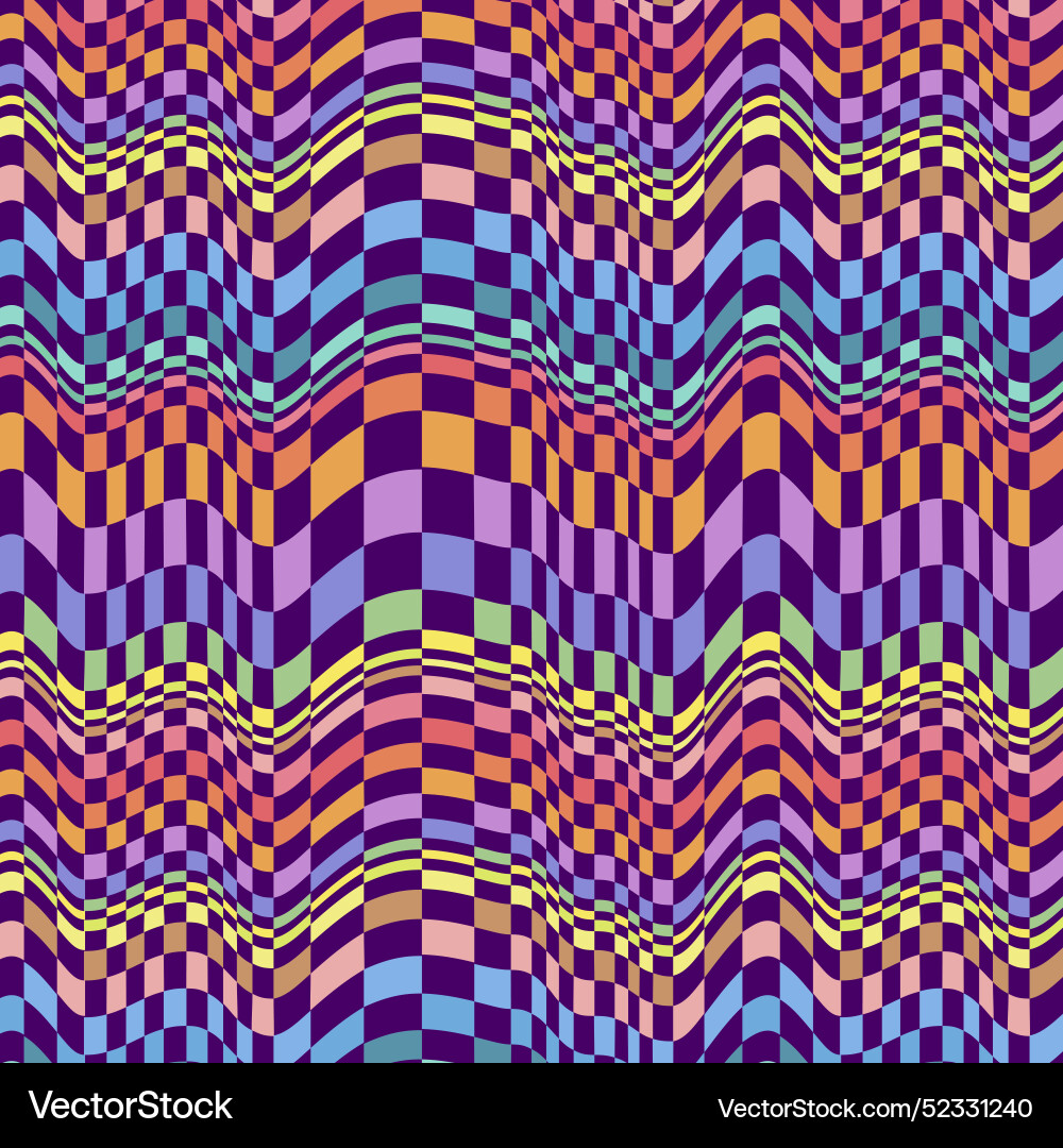 Flat design checkerboard pattern Vector Image