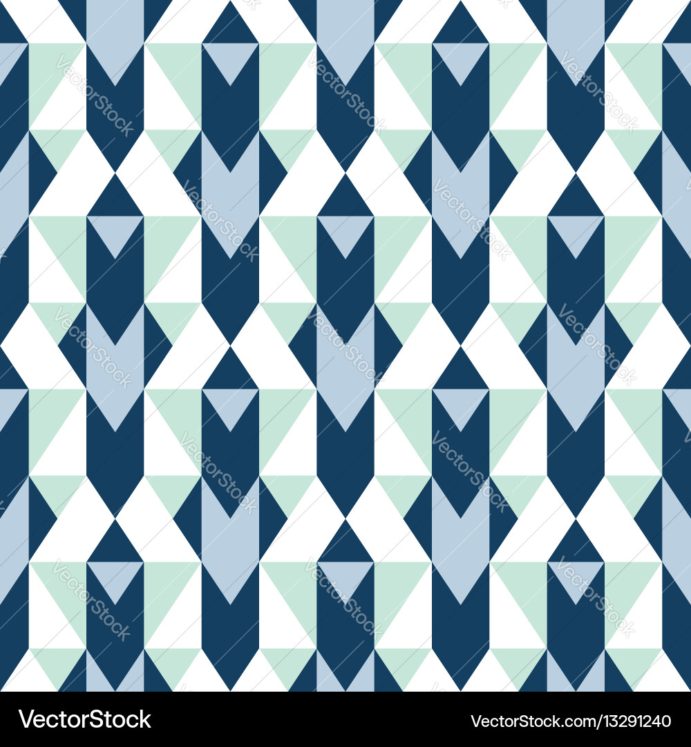 Geometric Stripe Chevron Pattern vector image
