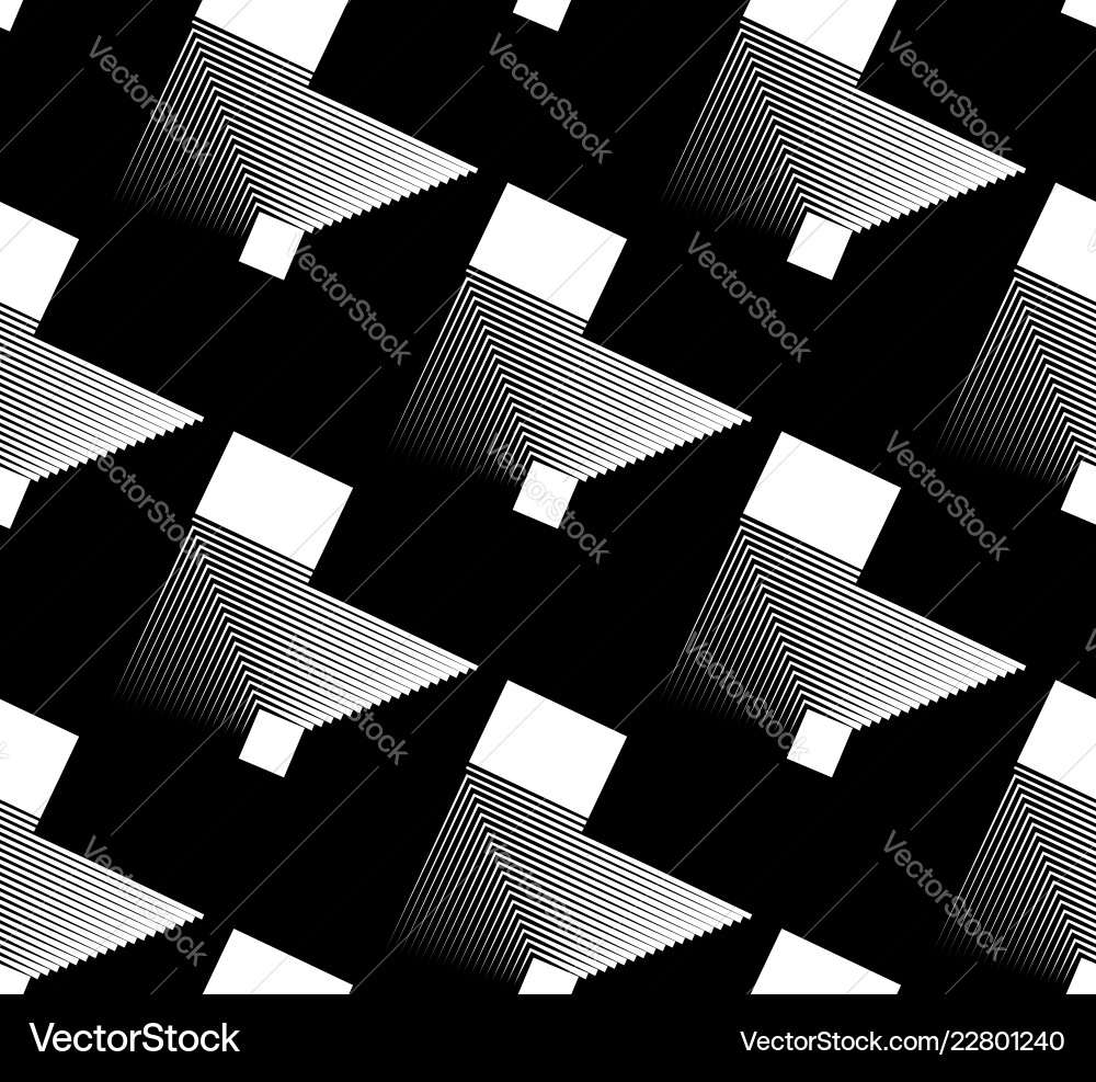 Square pattern series seamlessly repeatable Vector Image
