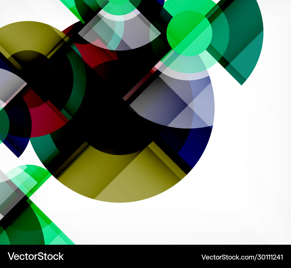 Abstract background circle and triangle design Abstract background circle and triangle design vector image