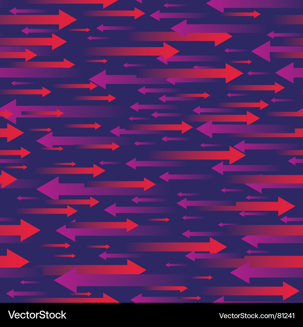 Arrows pattern Vector Image