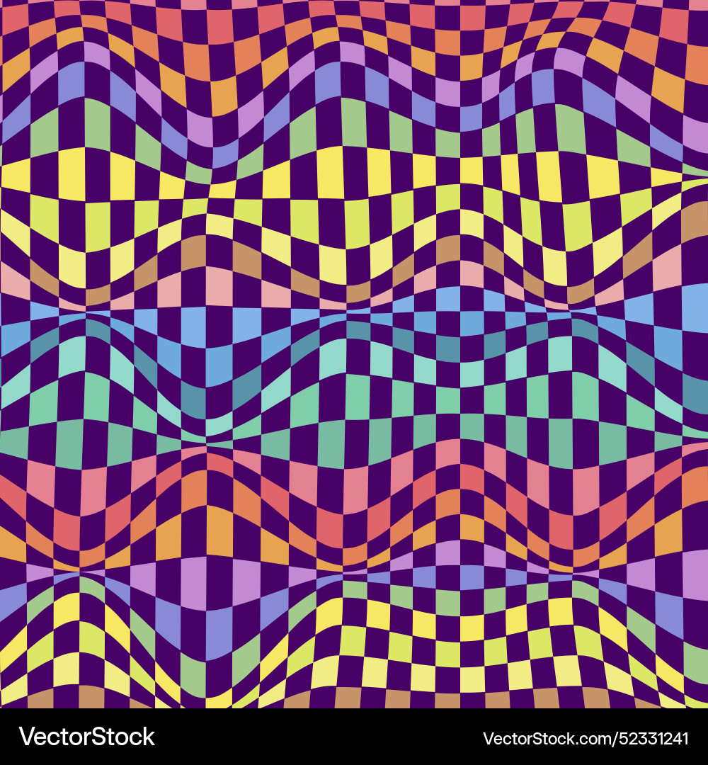 Flat design checkerboard pattern Vector Image