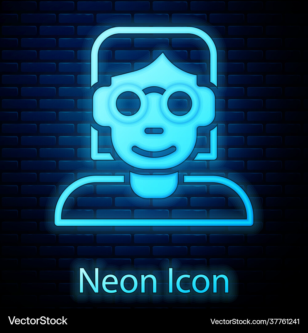 Glowing Neon Hacker oder Codeer Icon isoliert Glowing Neon Hacker oder Codeer Icon isoliert vektorbild