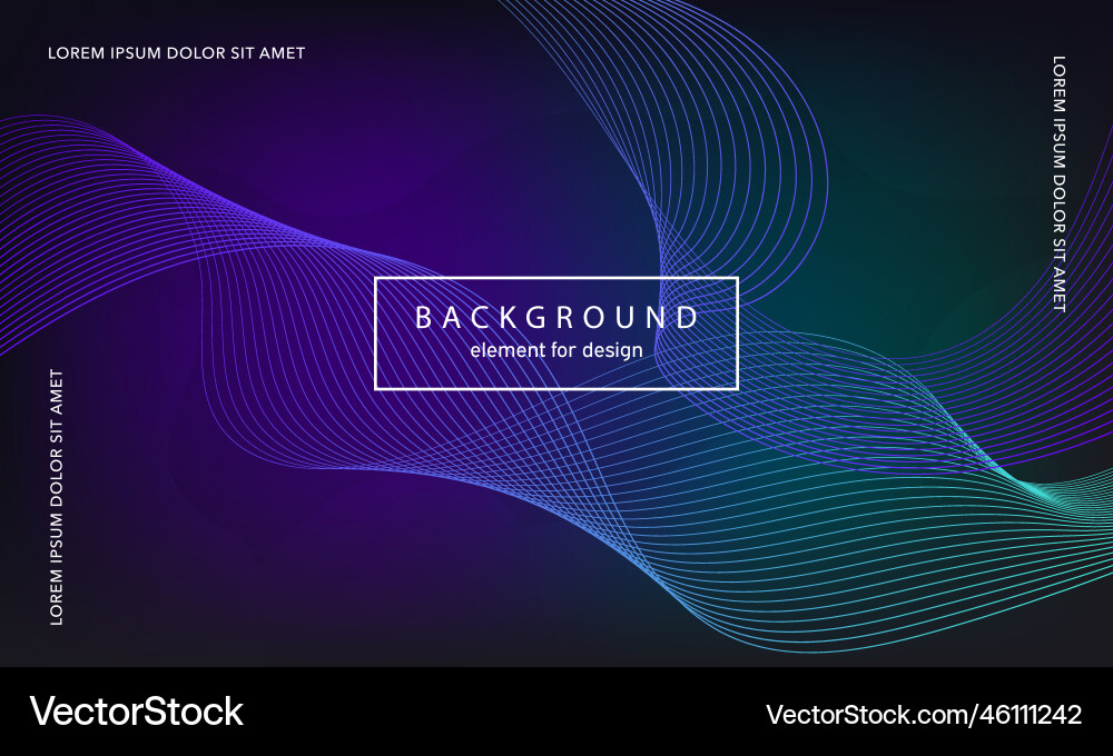 Abstract background wave element for design Abstract background wave element for design vector image