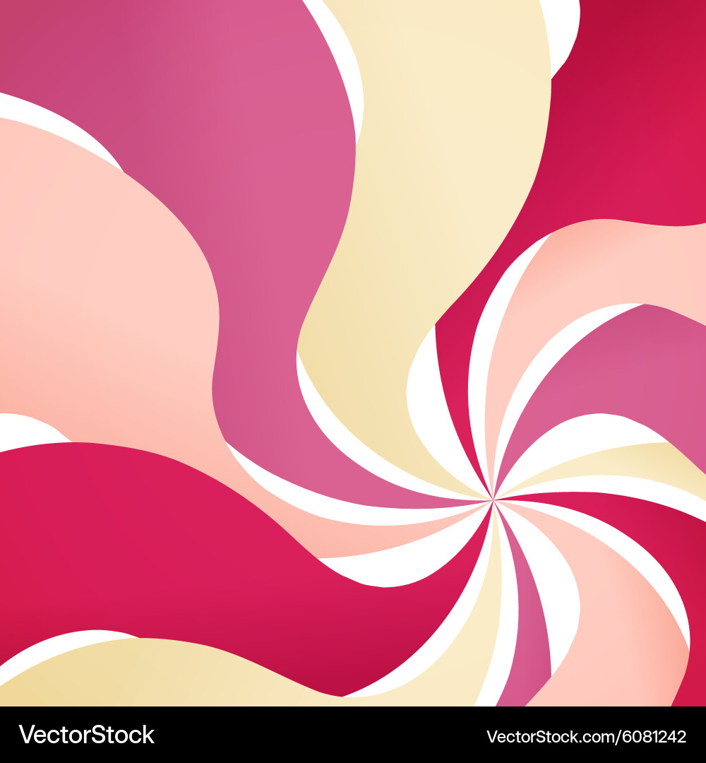 Abstract background with colorful waves Vector Image