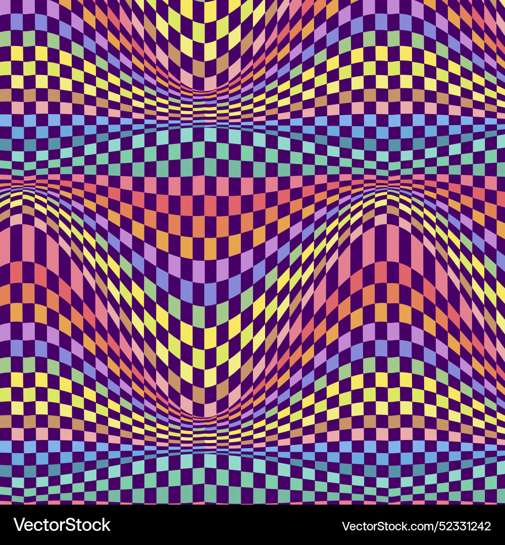 Flat design checkerboard pattern Vector Image