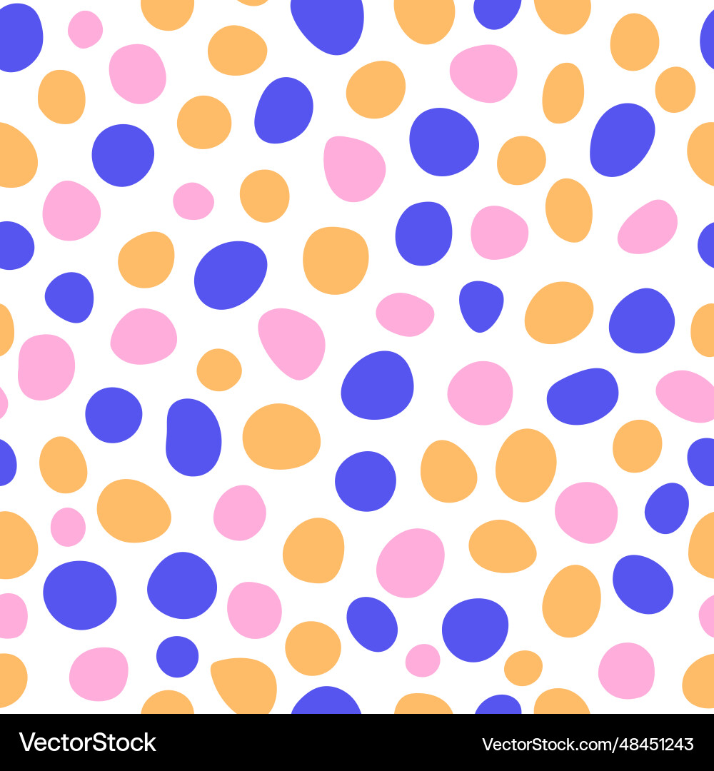Abstract pattern with hand drawn round elements Abstract pattern with hand drawn round elements vector image