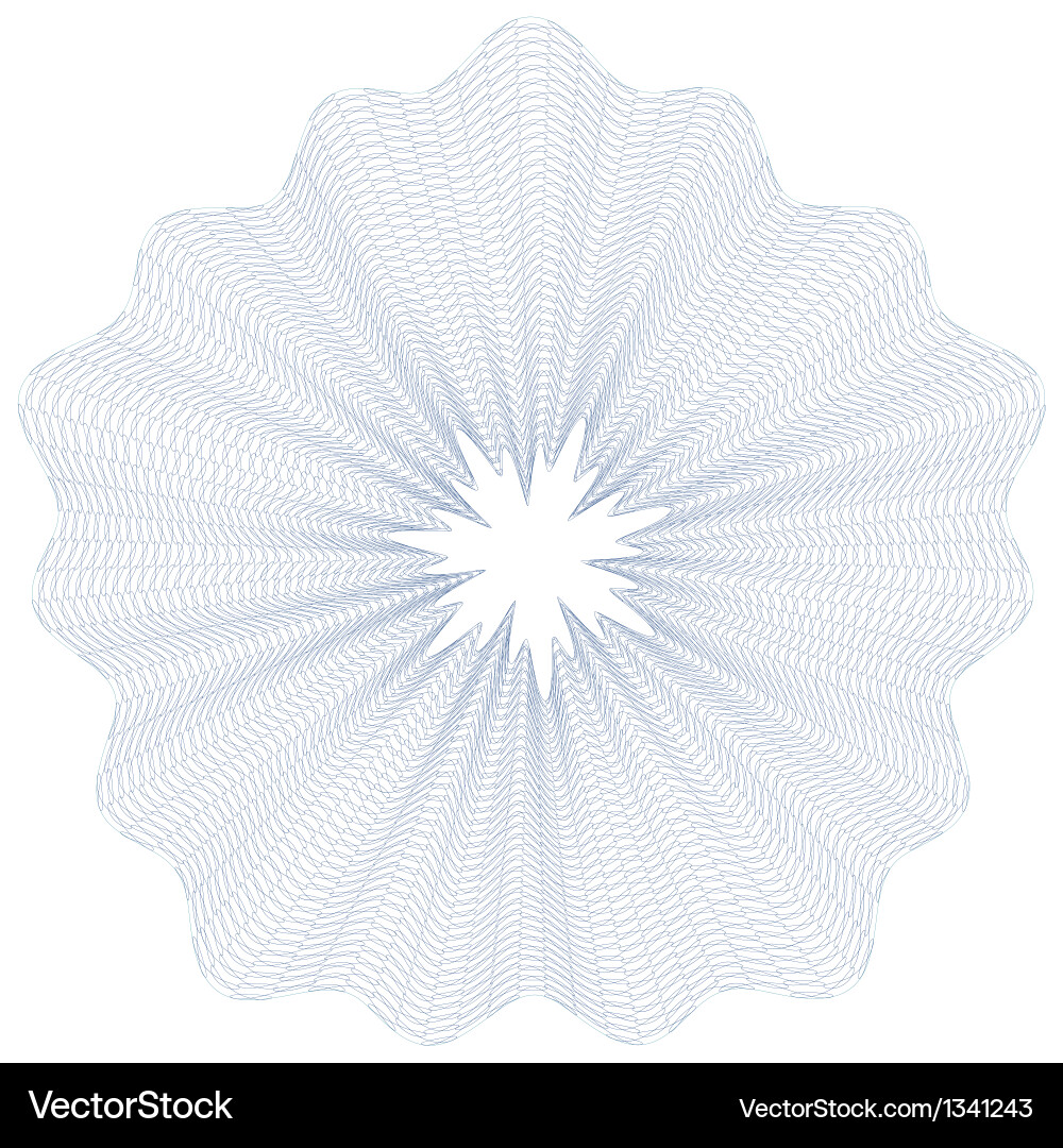 Intricate Swirl Pattern vector image