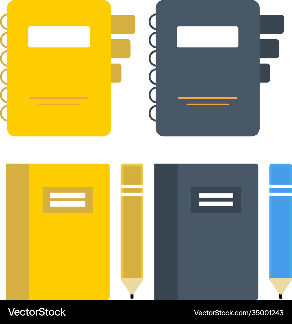 Set flat document folders icons for web Set flat document folders icons for web vector image
