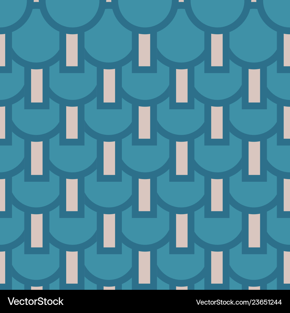 Abstract bold circular pattern Vector Image