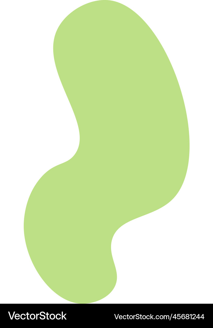 Abstract shape design element Vector Image