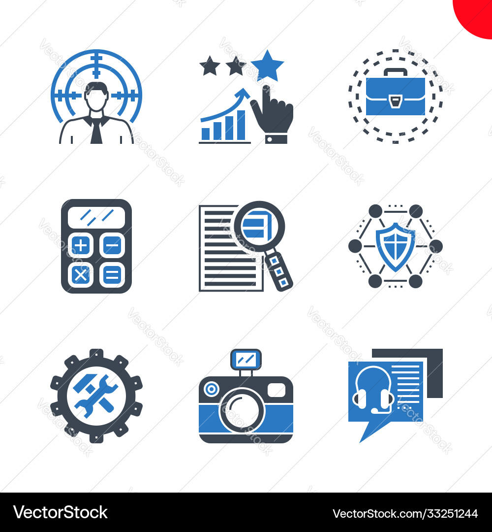 Seo and web opimization icons set Seo and web opimization icons set vector image