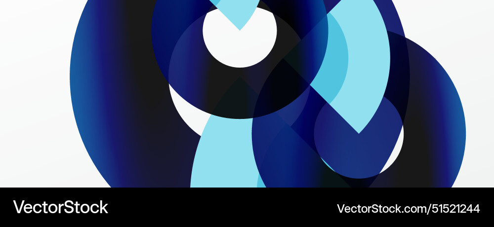 Trendy simple circle abstract background Trendy simple circle abstract background vector image