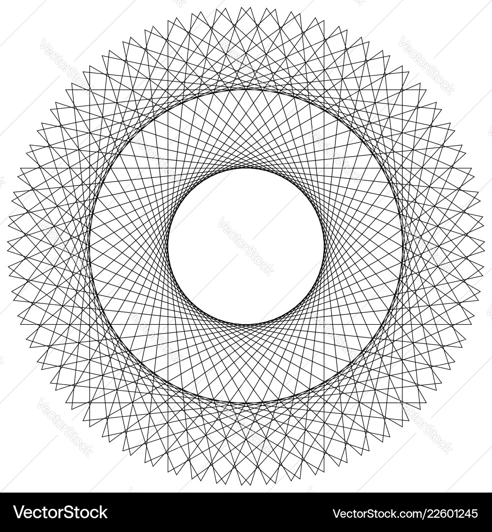 Abstract spiral swirl twirl element isolated Abstract spiral swirl twirl element isolated vector image