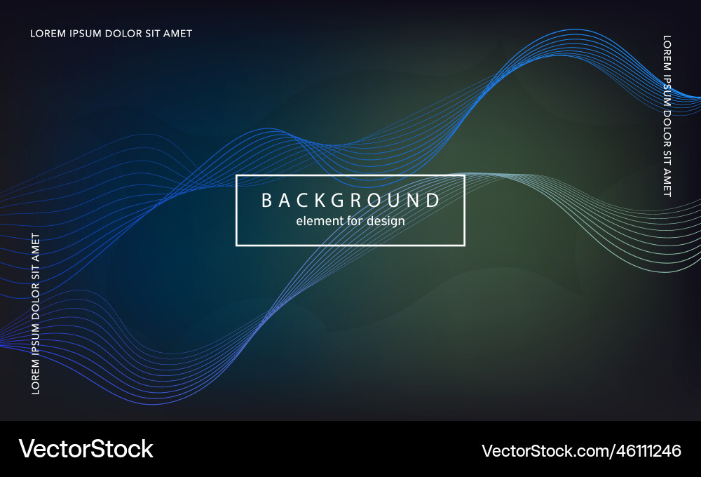 Abstract background wave element for design Abstract background wave element for design vector image