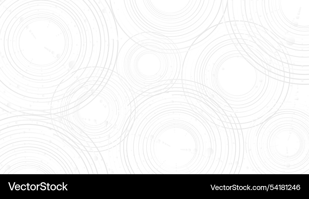 Abstract white background overlapping circular Abstract white background overlapping circular vector image