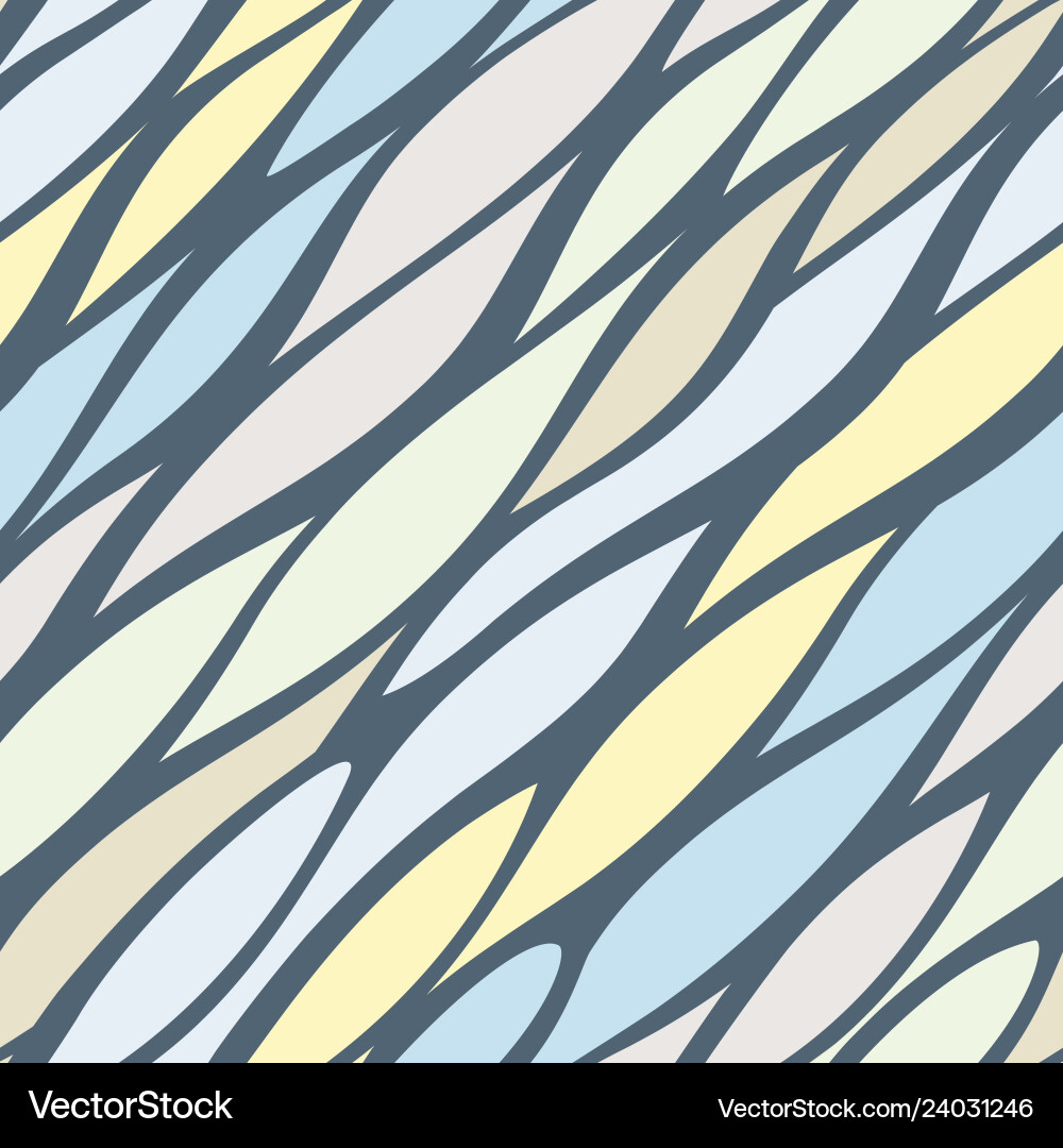 Asymmetry streak seamless pattern Vector Image