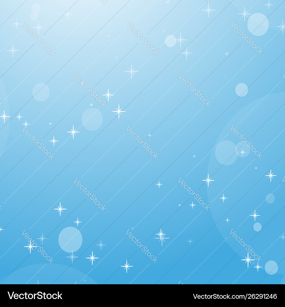 Color abstract background blue sky with bokeh Color abstract background blue sky with bokeh vector image