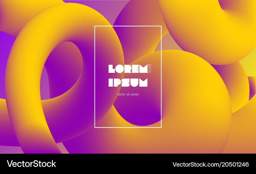Colorful abstract background with place for text vector image