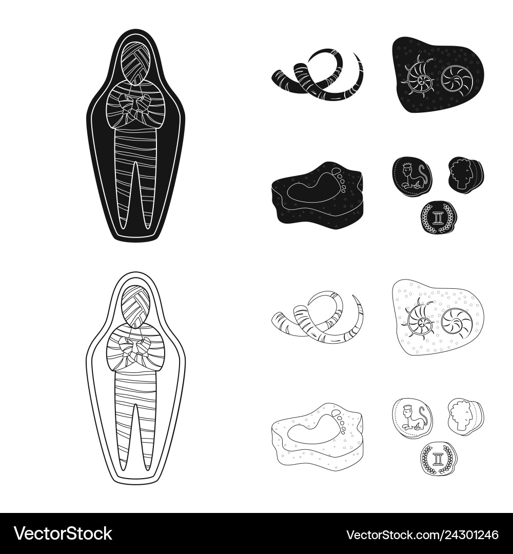 Design of story and items sign collection Design of story and items sign collection vector image