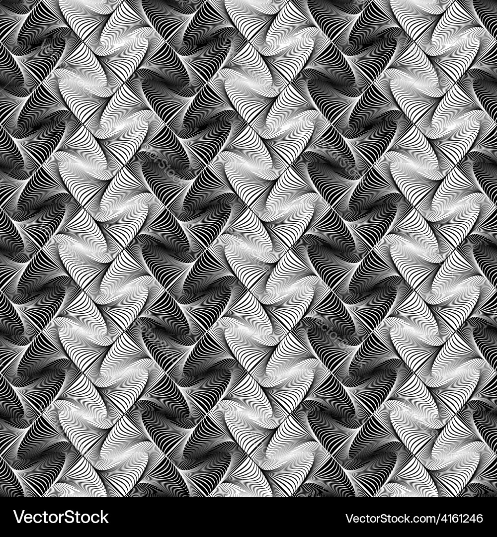 Design seamless zigzag geometric pattern Vector Image