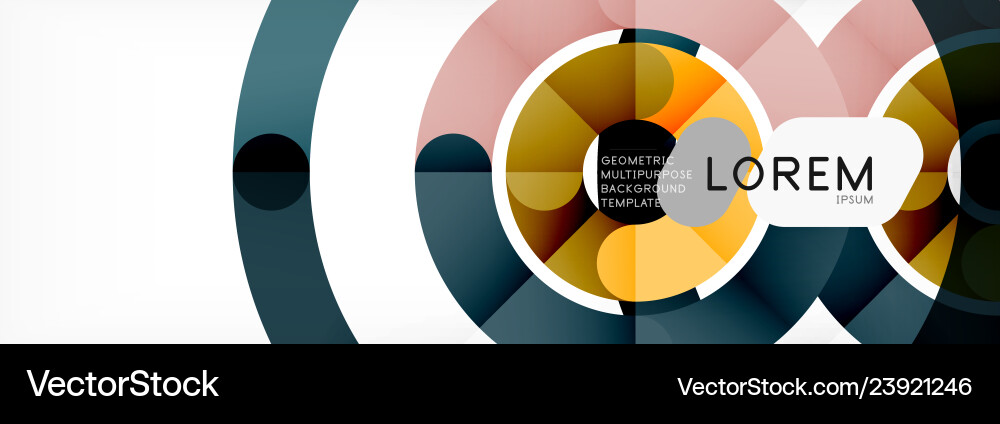 Line design circles abstract background Line design circles abstract background Vector Image