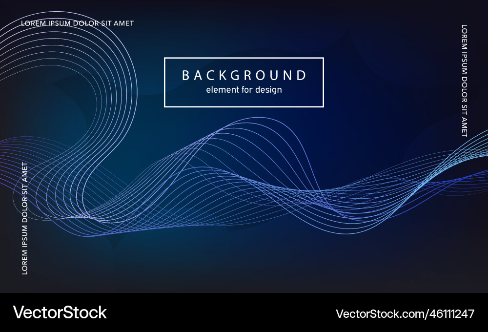 Abstract background wave element for design Abstract background wave element for design vector image