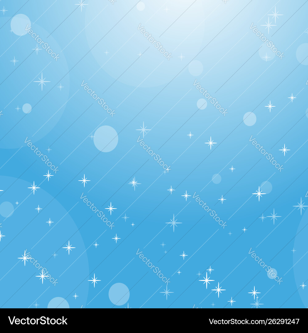 Color abstract background blue sky with bokeh Color abstract background blue sky with bokeh vector image