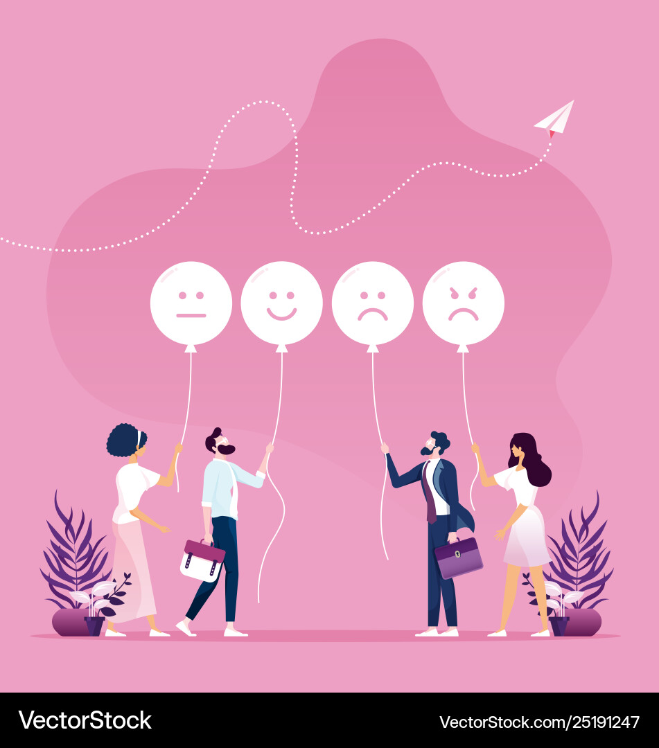 Customer feedback concept Royalty Free Vector Image