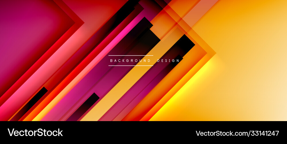 Dynamic lines on fluid color gradient trendy Dynamic lines on fluid color gradient trendy vector image