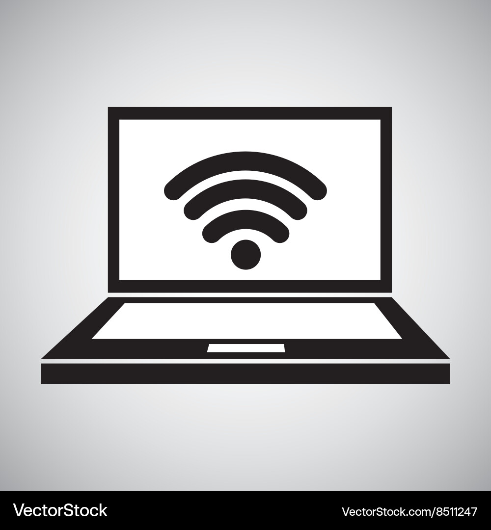 Flat about security system vector image