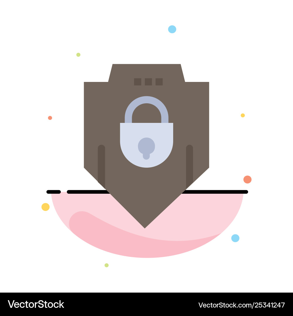 Internet password shield web security abstract Internet password shield web security abstract vector image