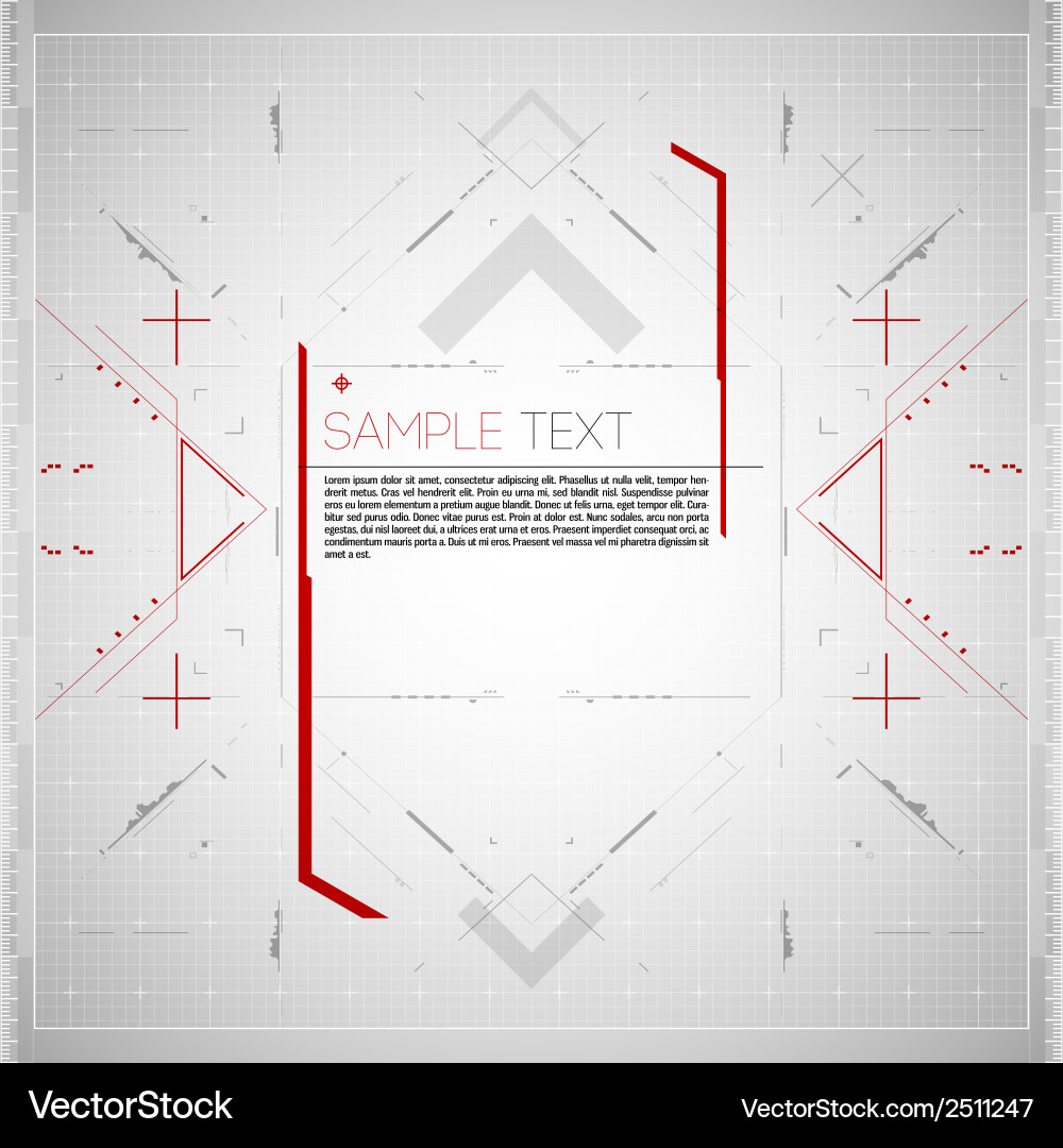 Modern Tech Gradient Background vector image