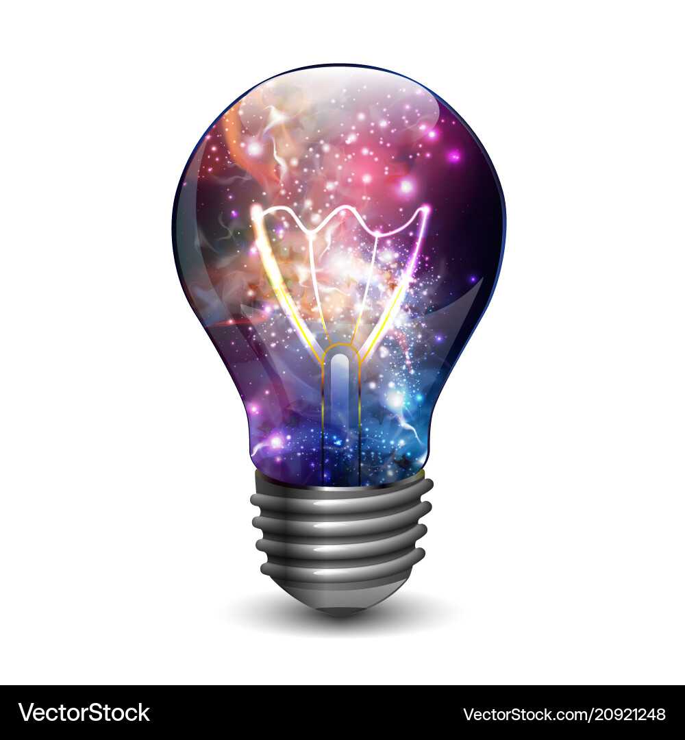Abstract open space background starfield universe Abstract open space background starfield universe vector image