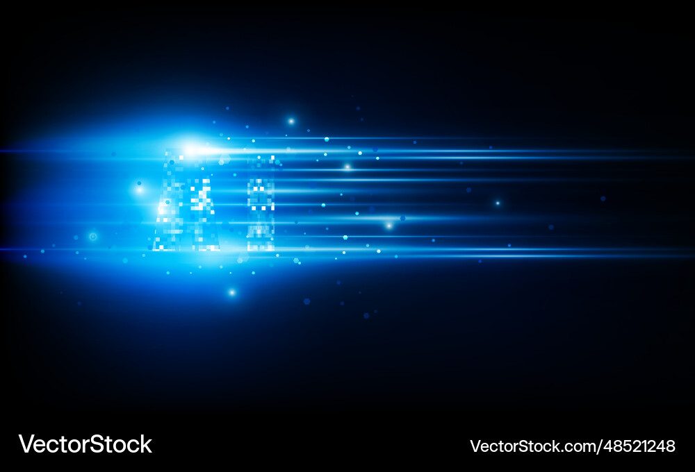 Abstrakte Pixeltechnologie ai sci-fi künstlich Abstrakte Pixeltechnologie ai sci-fi künstlich vektorbild