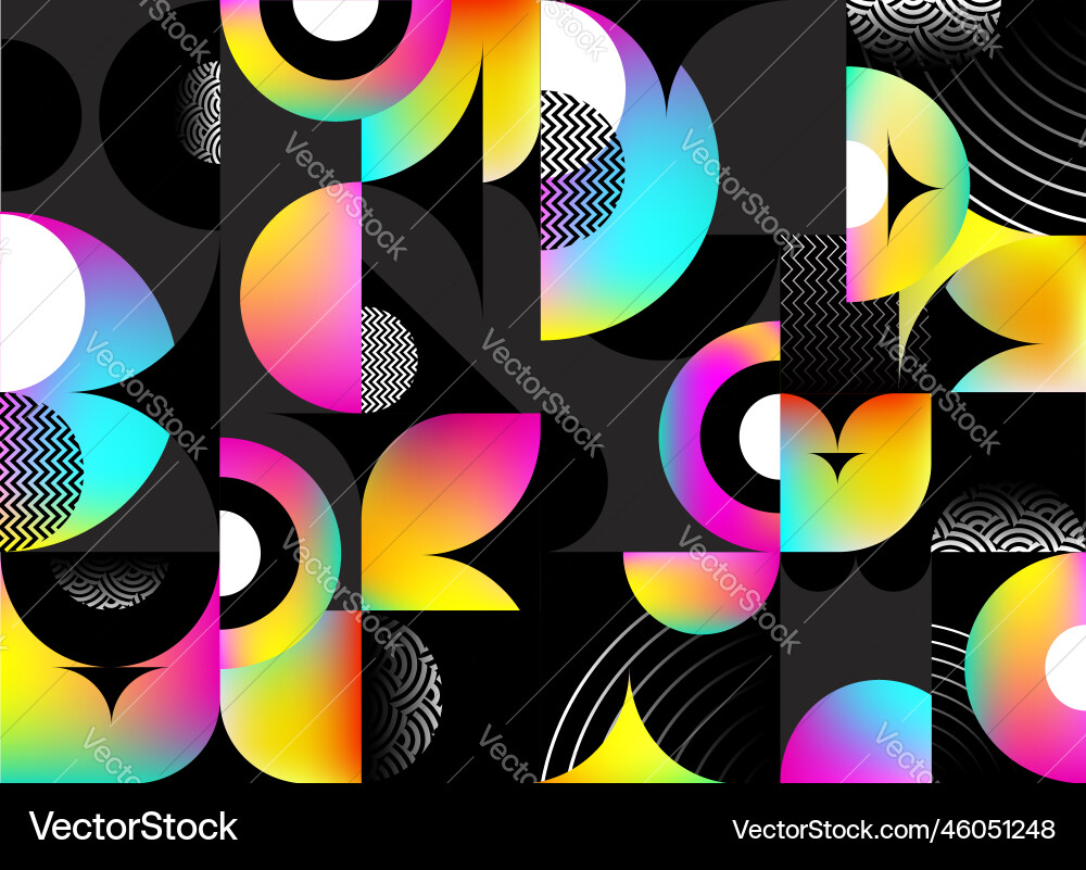 Bright multicolored pattern Bright multicolored pattern vector image