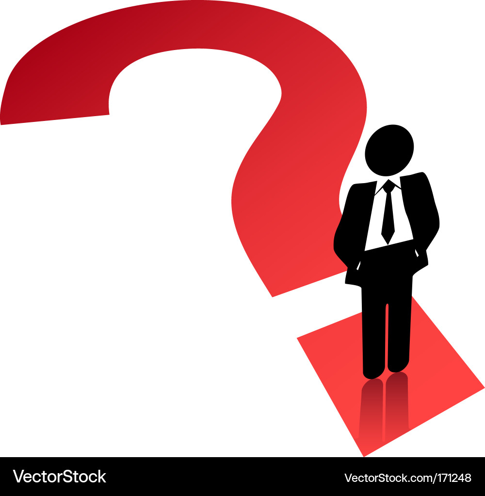 Business Problem Solving Vector Image