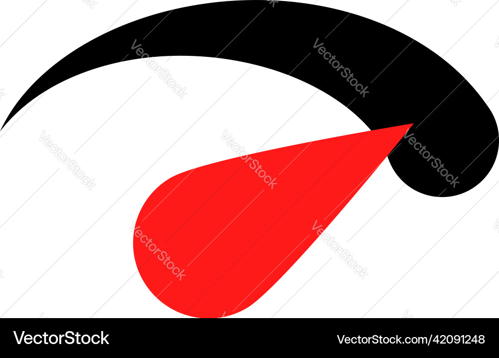 Gauge meter level indicator icon symbol Gauge meter level indicator icon symbol vector image