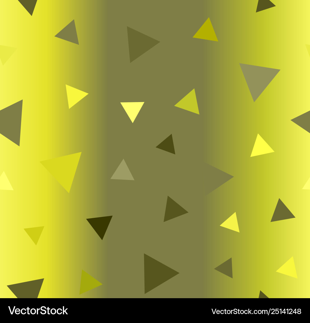Gradient triangle pattern seamless Gradient triangle pattern seamless vector image